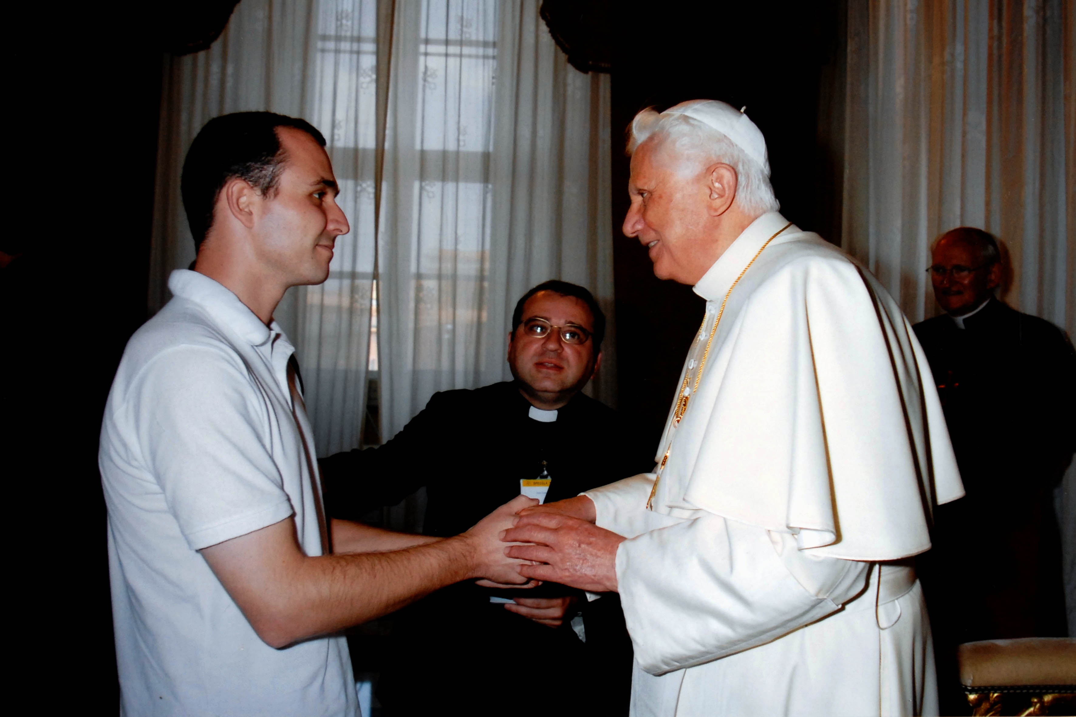 Com o papa Bento XVI