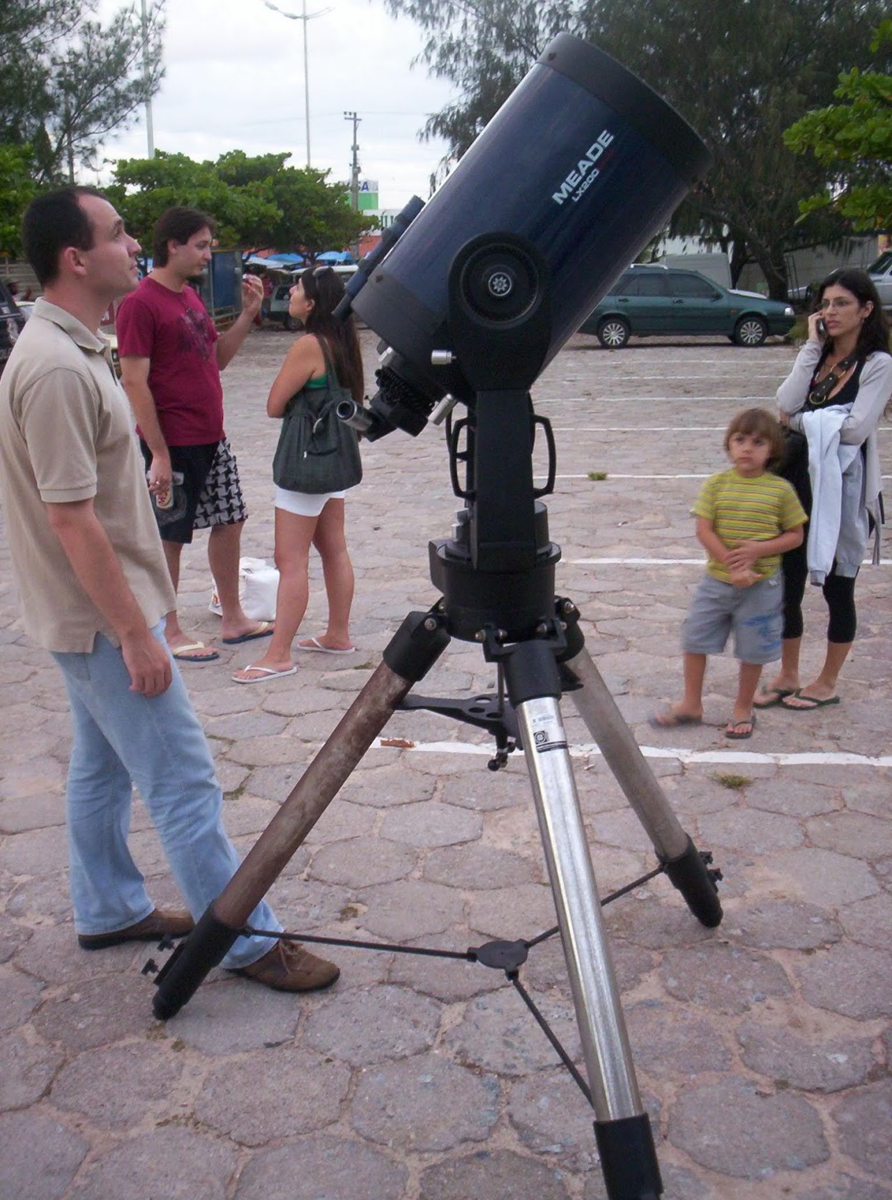 Observação em praça pública