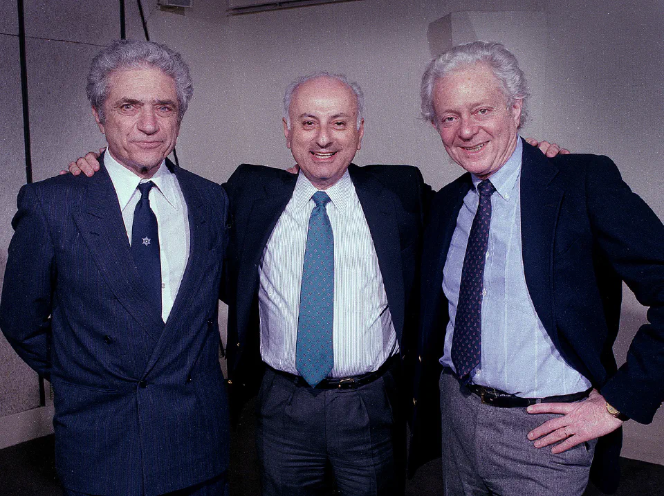 Jack Steinberger, Melvin Schwartz e Leon Lederman