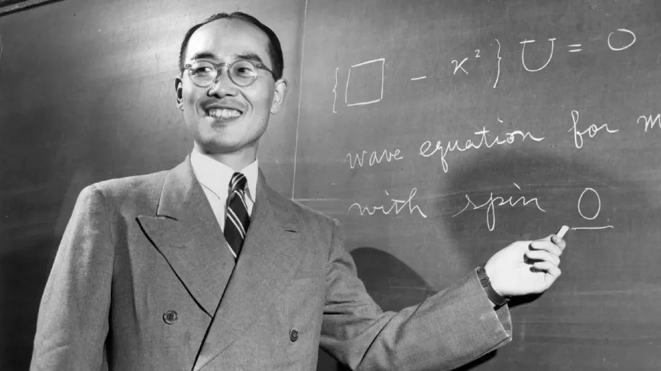 Retrato de Hideki Yukawa