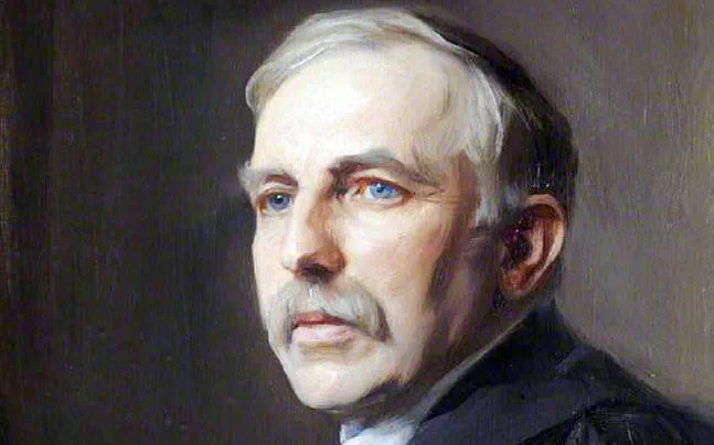 Retrato de Ernest Rutherford